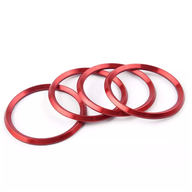 Waarom is een rode aluminium naafmiddenring de slimme keuze voor het verbeteren van de pasvorm van het wiel en de rijstabiliteit?