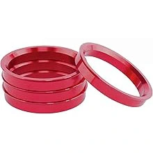 Red Aluminium Alloy Hub Center Ring