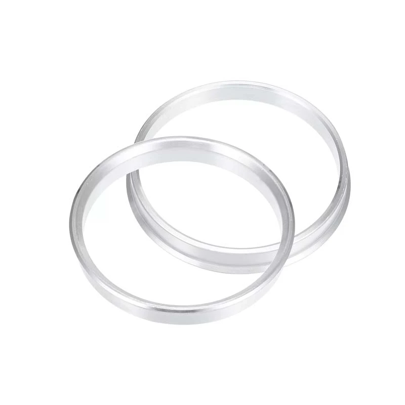 Zilveren naafcentrische ring van aluminiumlegering